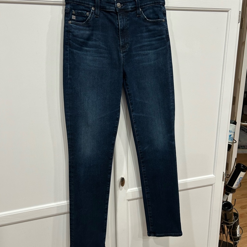 AG Adriano Goldschmied Dark Blue Skinny Jeans